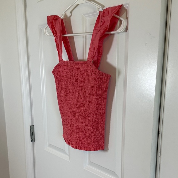 Old Navy Women's Pink Smocked Top XS - Picture 5 of 8